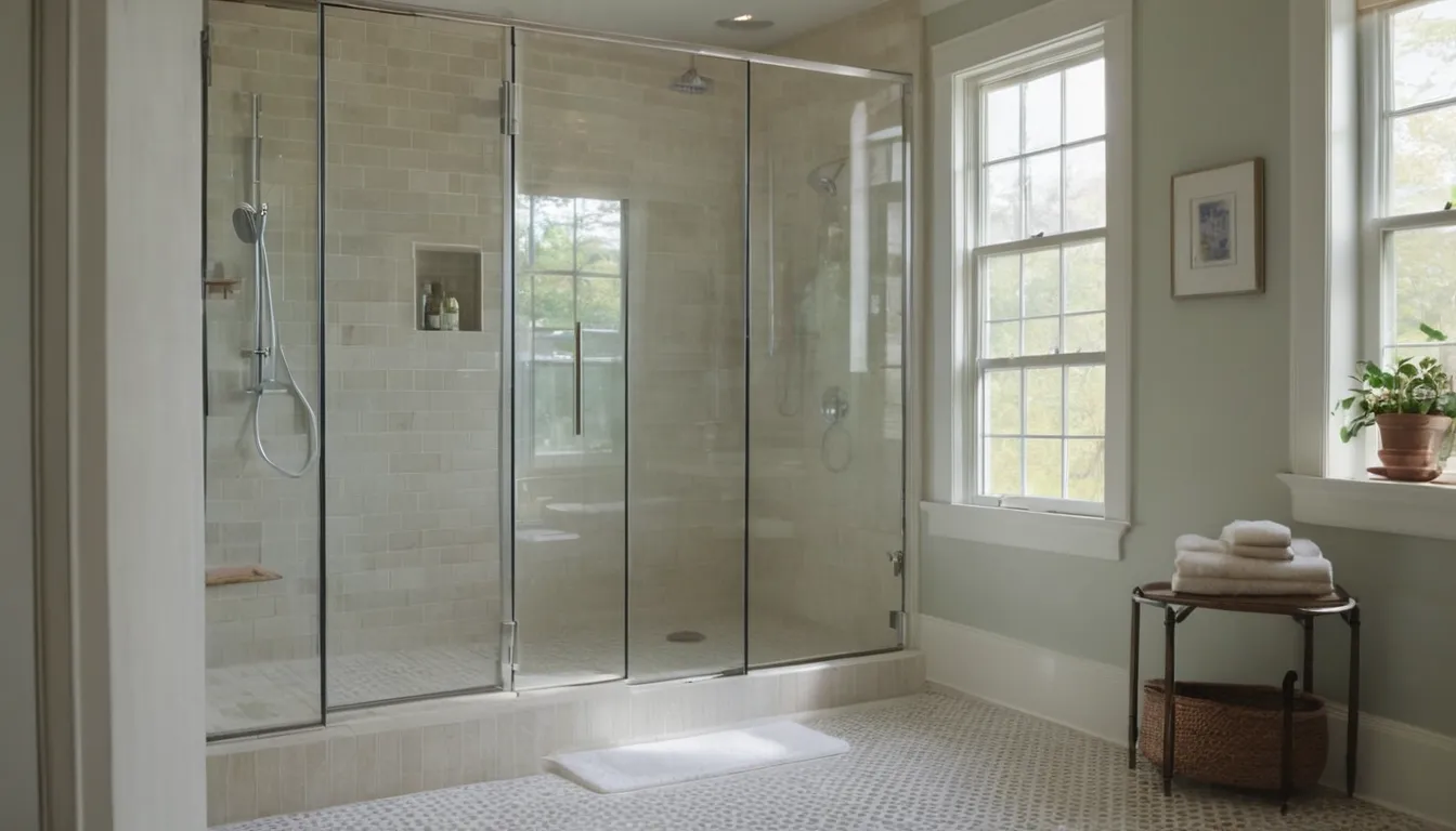 A homeowner and a local provider reviewing plans in a bright, newly remodeled bathroom in the Boston area